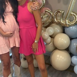 ATHLETA hot pink dress